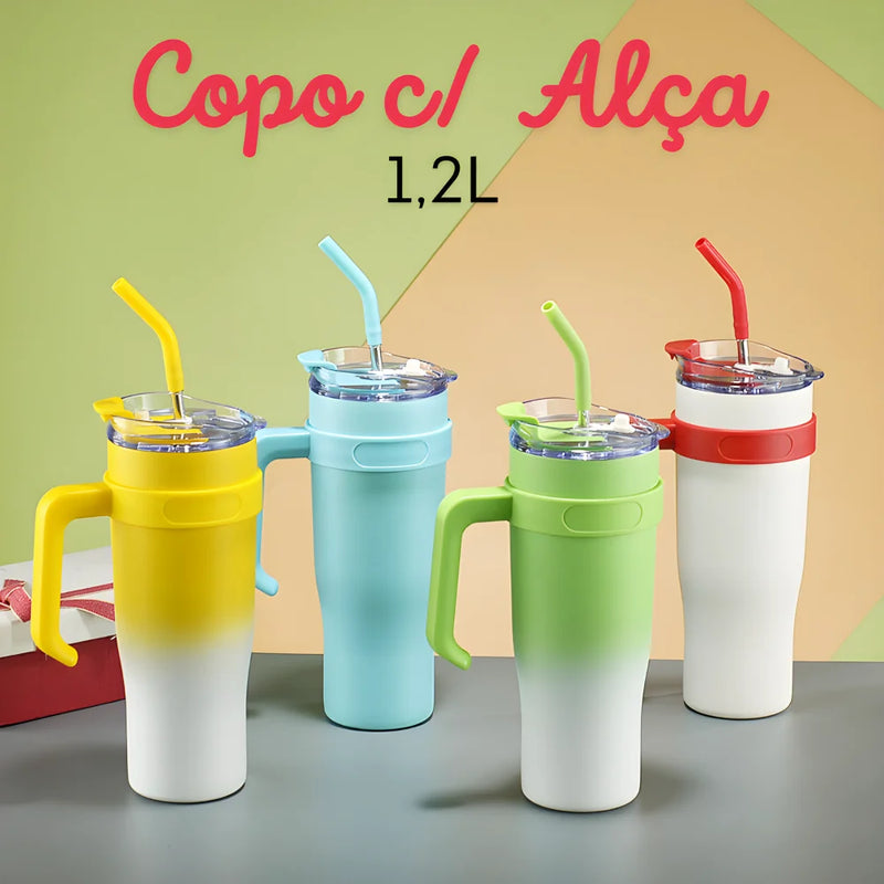 Caneca Térmica 1,2 L. Beber com Conforto: A Caneca Térmica que Todo Mundo Está Falando!