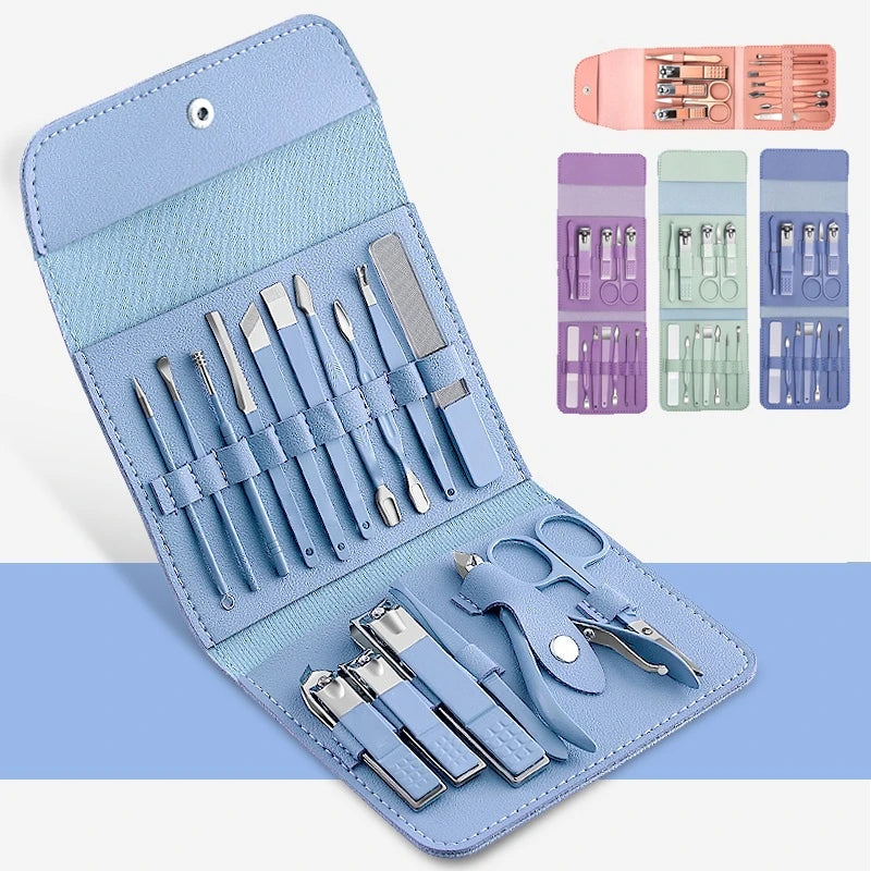 Kit Completo para Manicure e Pedicure: Seu Salão de Beleza Portátil